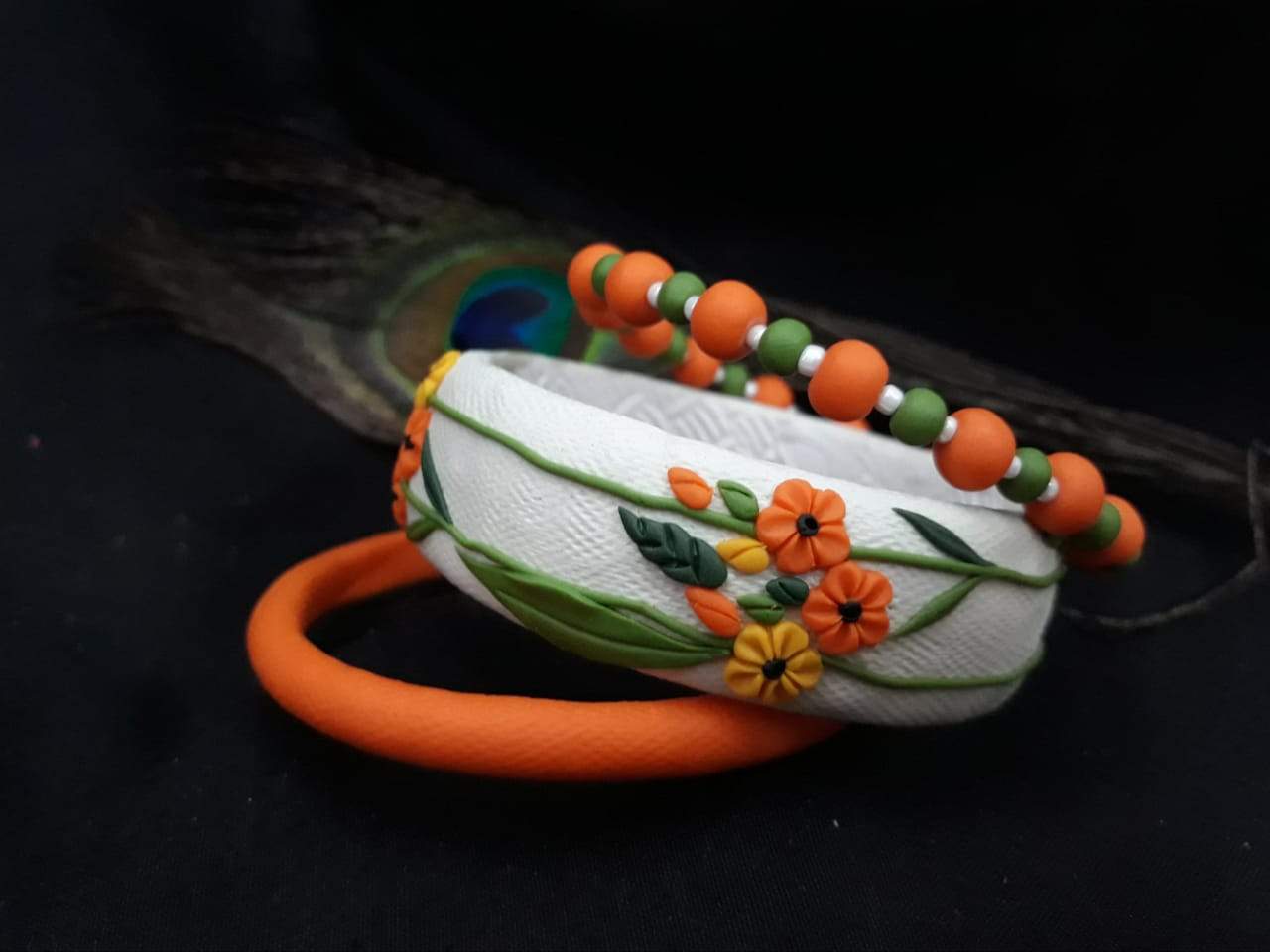 Polymer Clay Bangles_PCB006 - Main Image