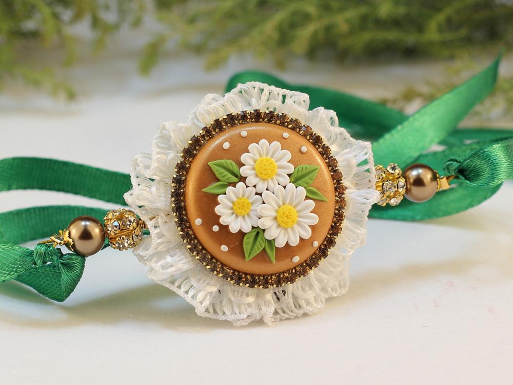 Polymer Clay Rakhi Design ZAPCR013