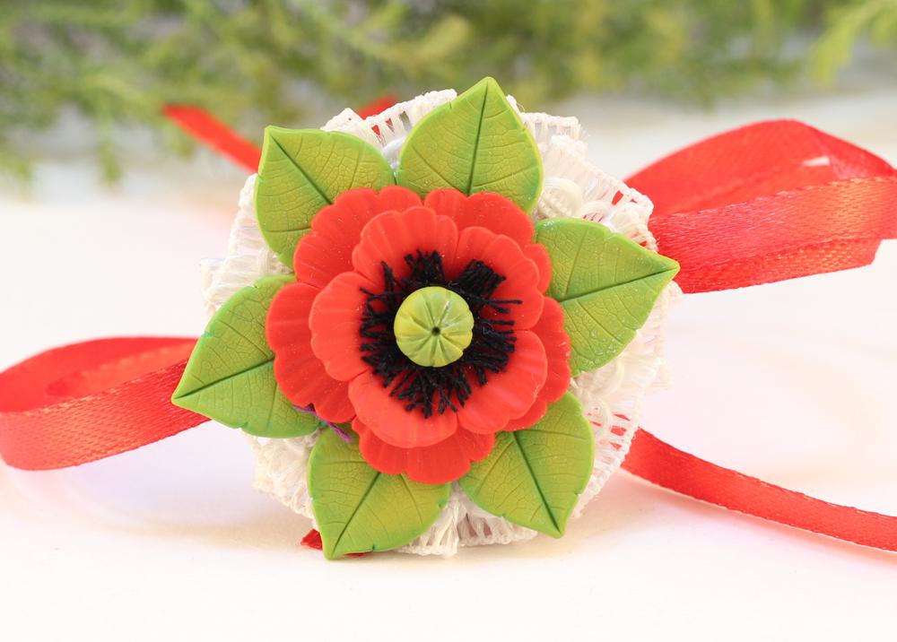 Polymer Clay Rakhi Design ZAPCR033