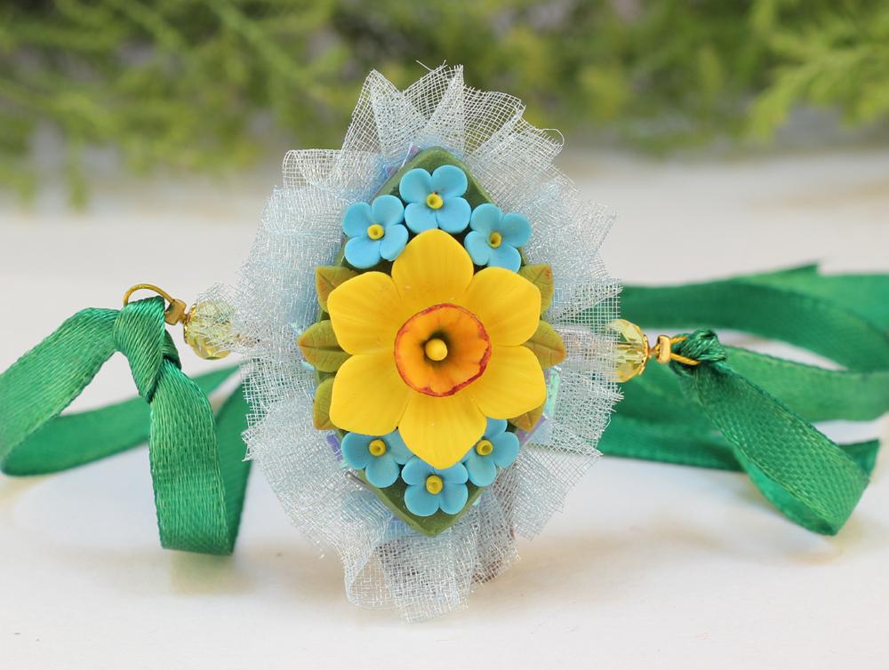 Polymer Clay Rakhi Design ZAPCR034