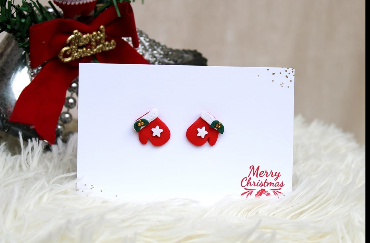 Polymer Clay Stud - XMS027