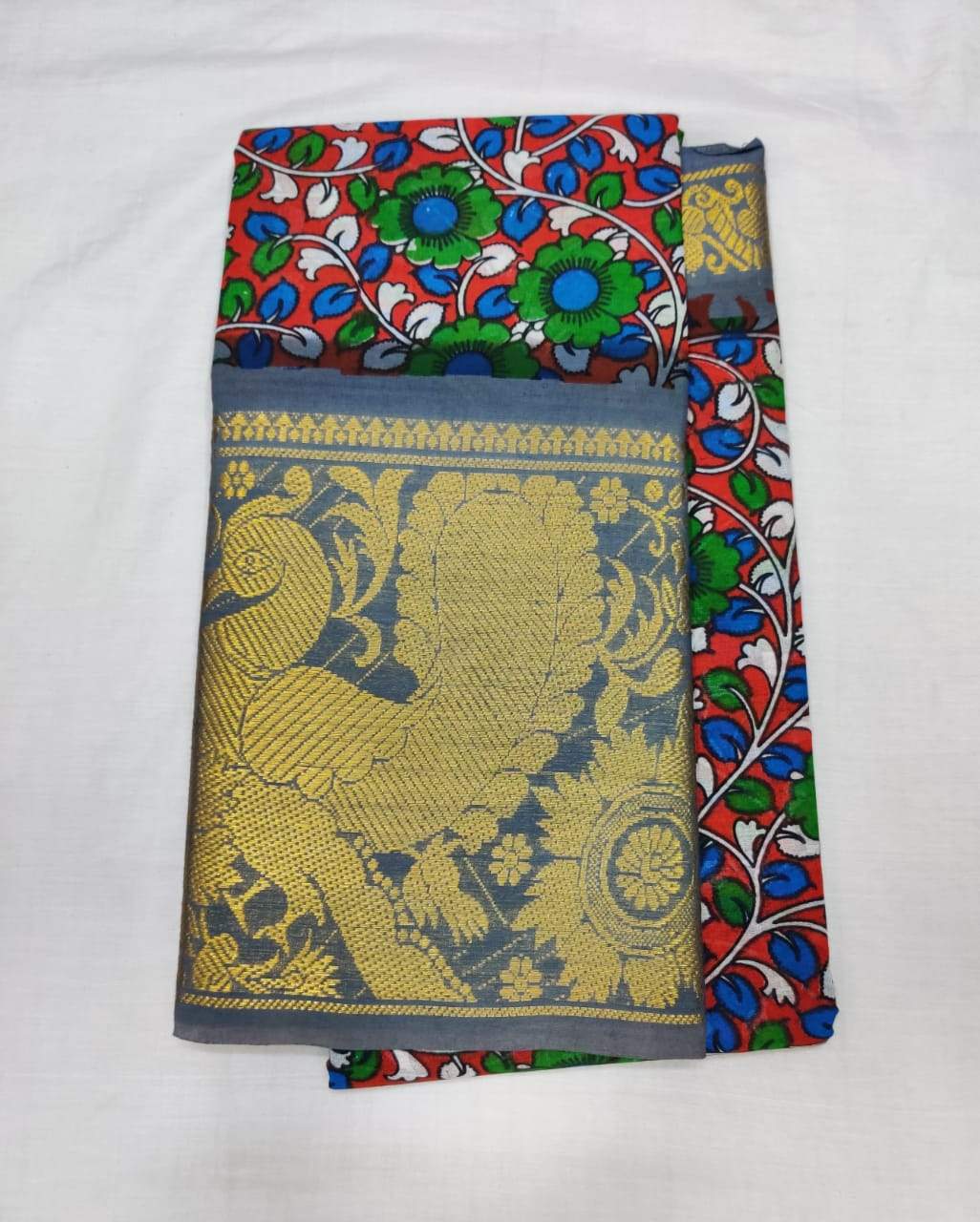 Printed Madurai Sungudi Saree