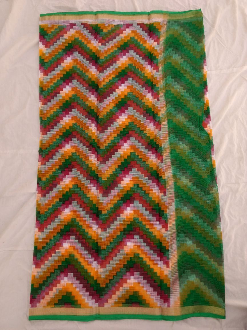 Pure Kota Cotton Printed Saree Design-KOTASRE004