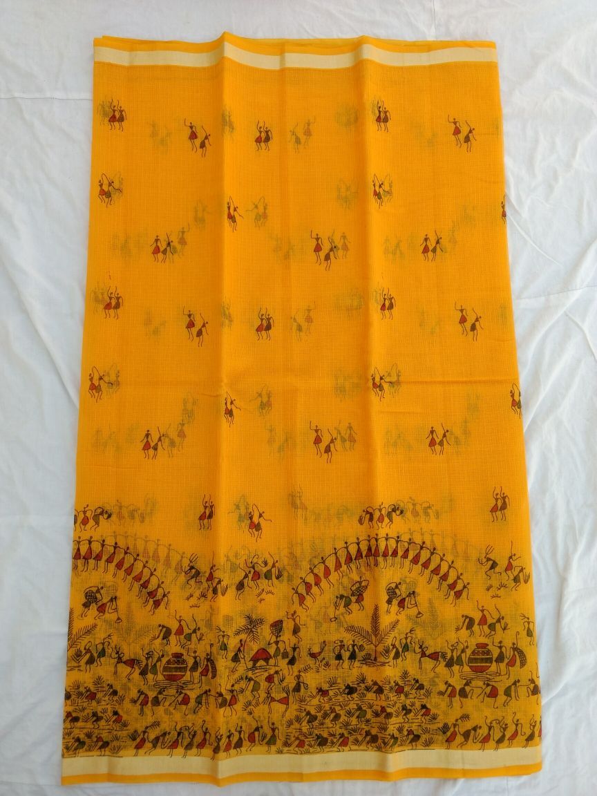 Pure Kota Cotton Printed Saree Design-KOTASRE014