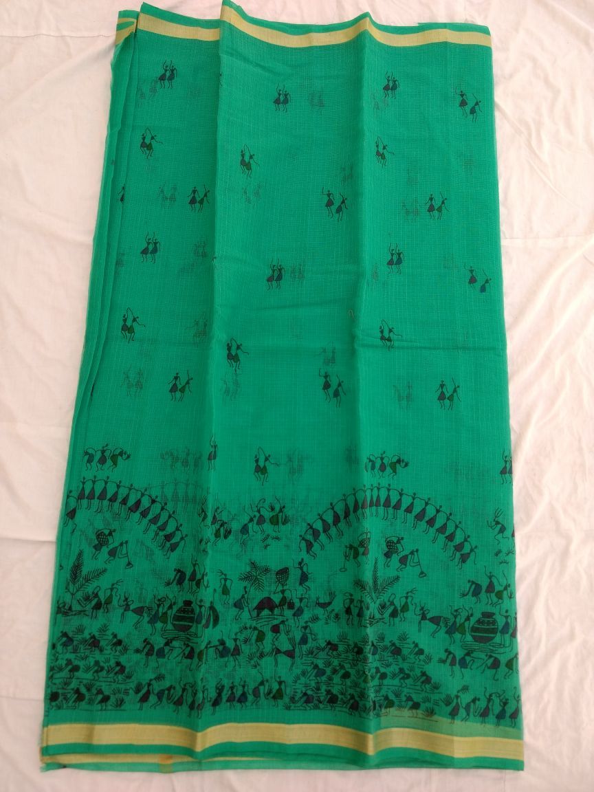 Pure Kota Cotton Printed Saree Design-KOTASRE019