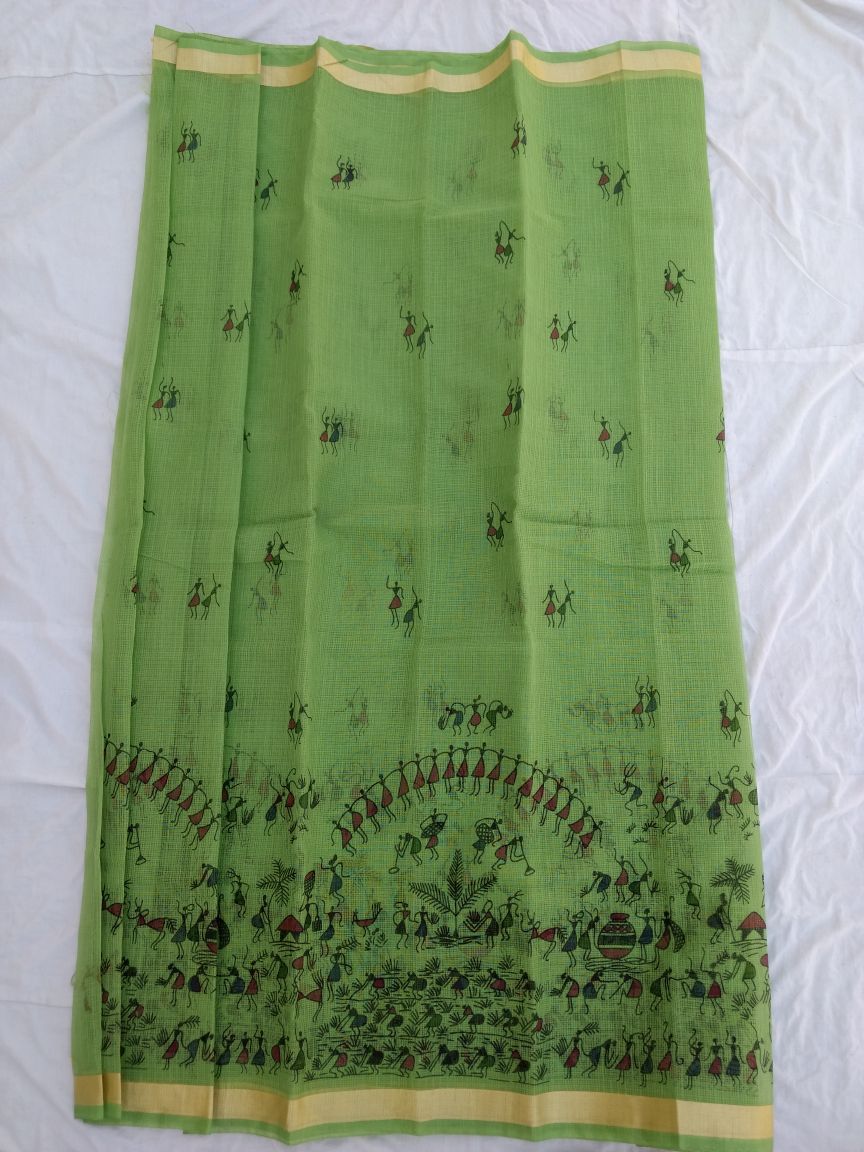 Pure Kota Cotton Printed Saree Design-KOTASRE020