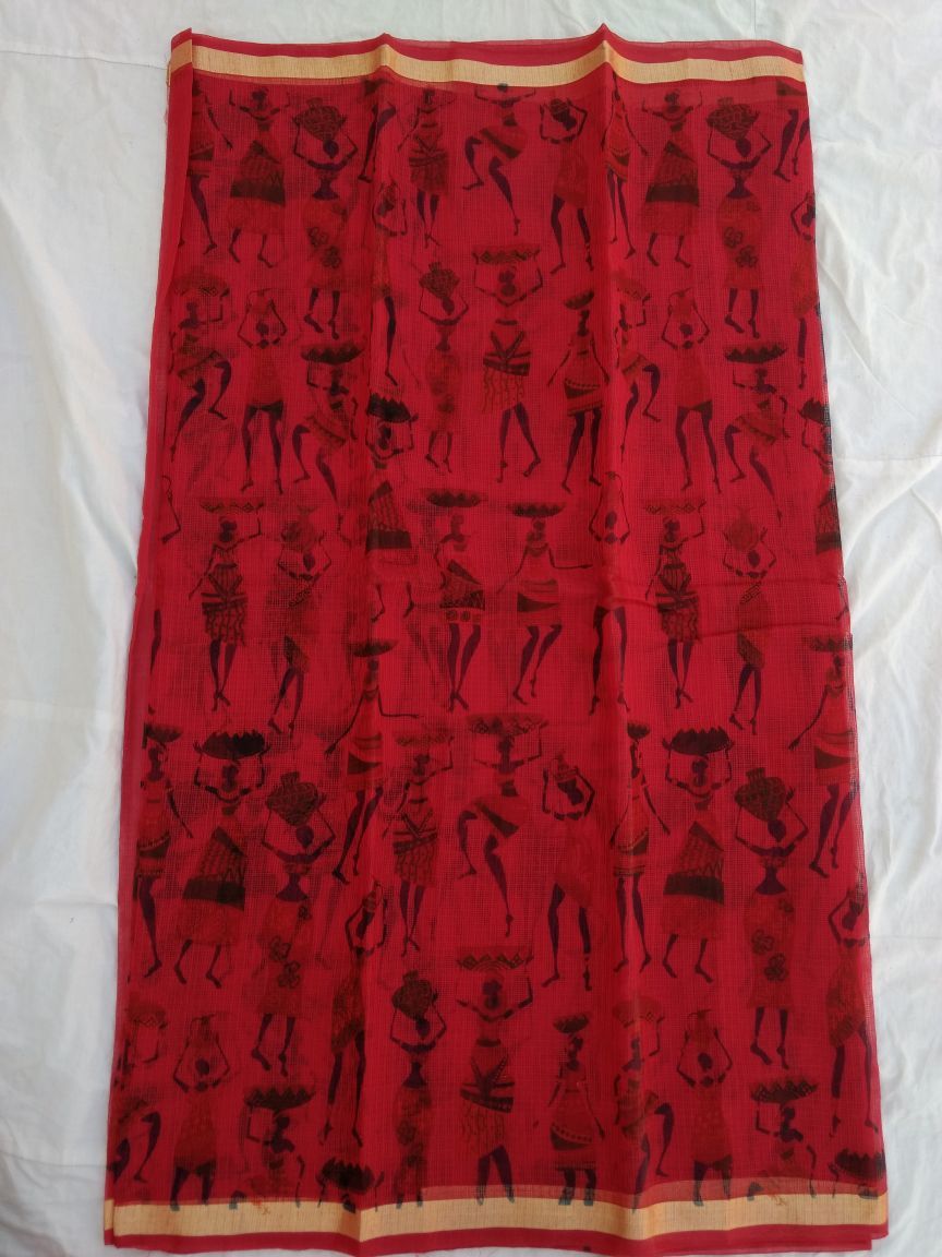 Pure Kota Cotton Printed Saree Design-KOTASRE021