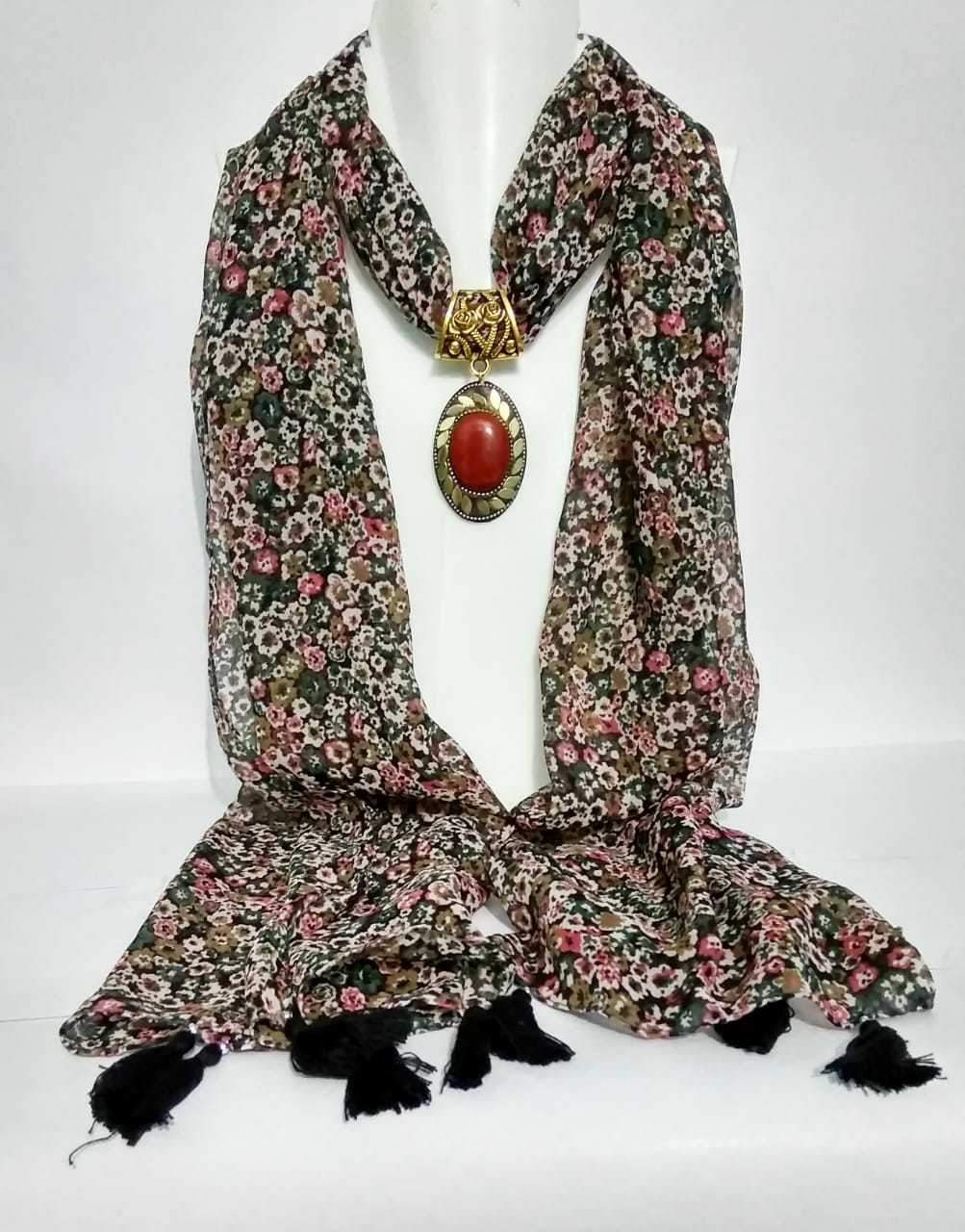 Scarf Necklace-SN009
