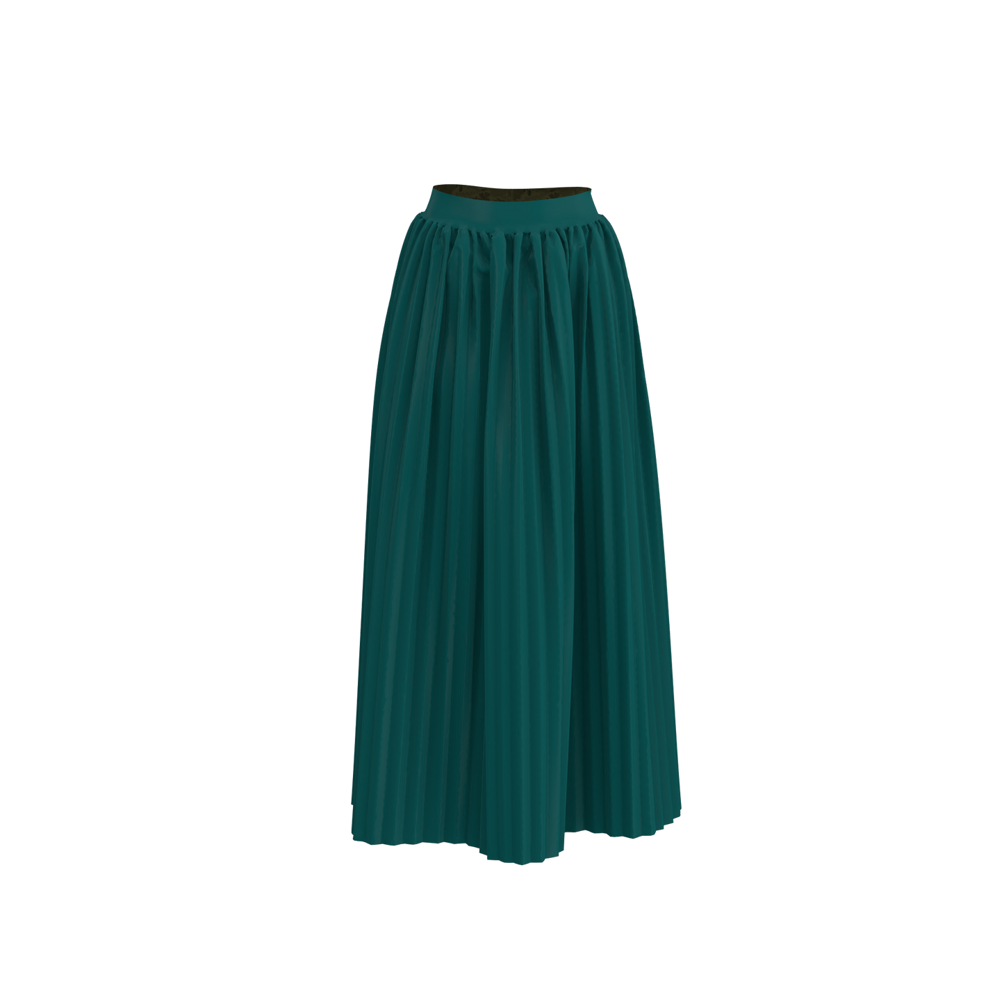 Sophisticated Sway Pleated Long Customised Skirt_CSKT006