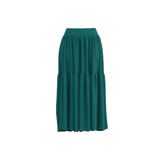Delightful Drifts Tiered Customized Skirt_CSKT013