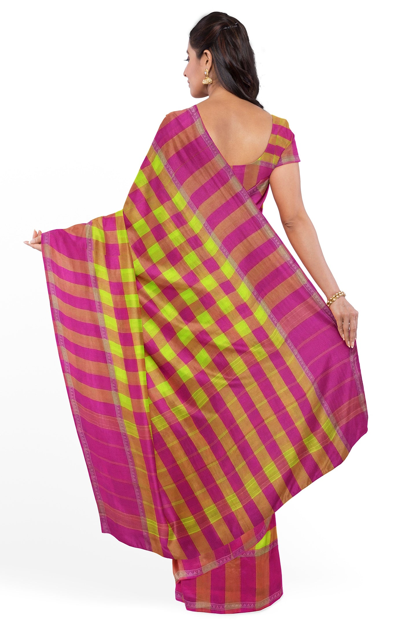 Chettinad Handloom Cotton Saree - CHCS015