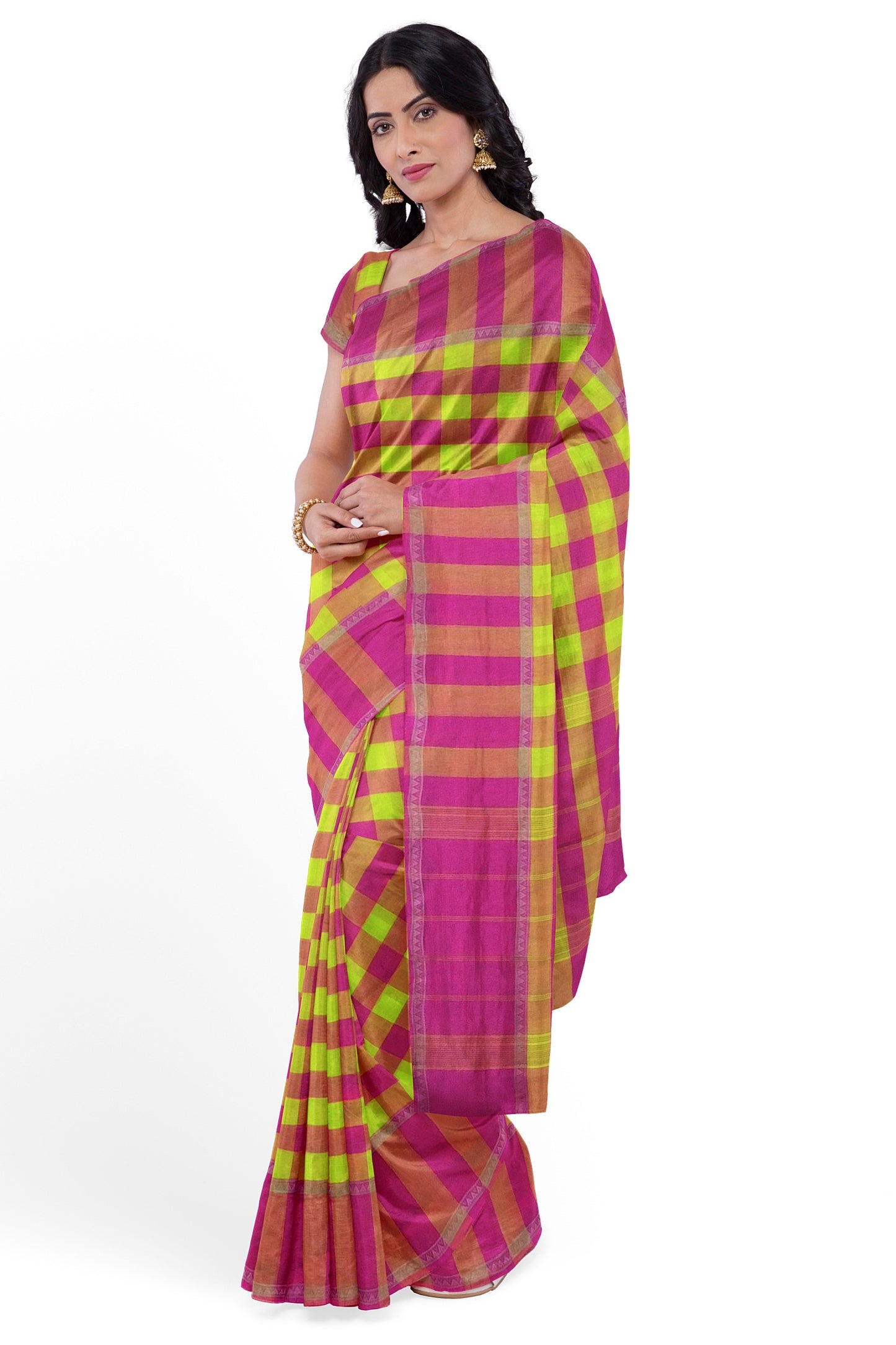 Chettinad Handloom Cotton Saree - CHCS015