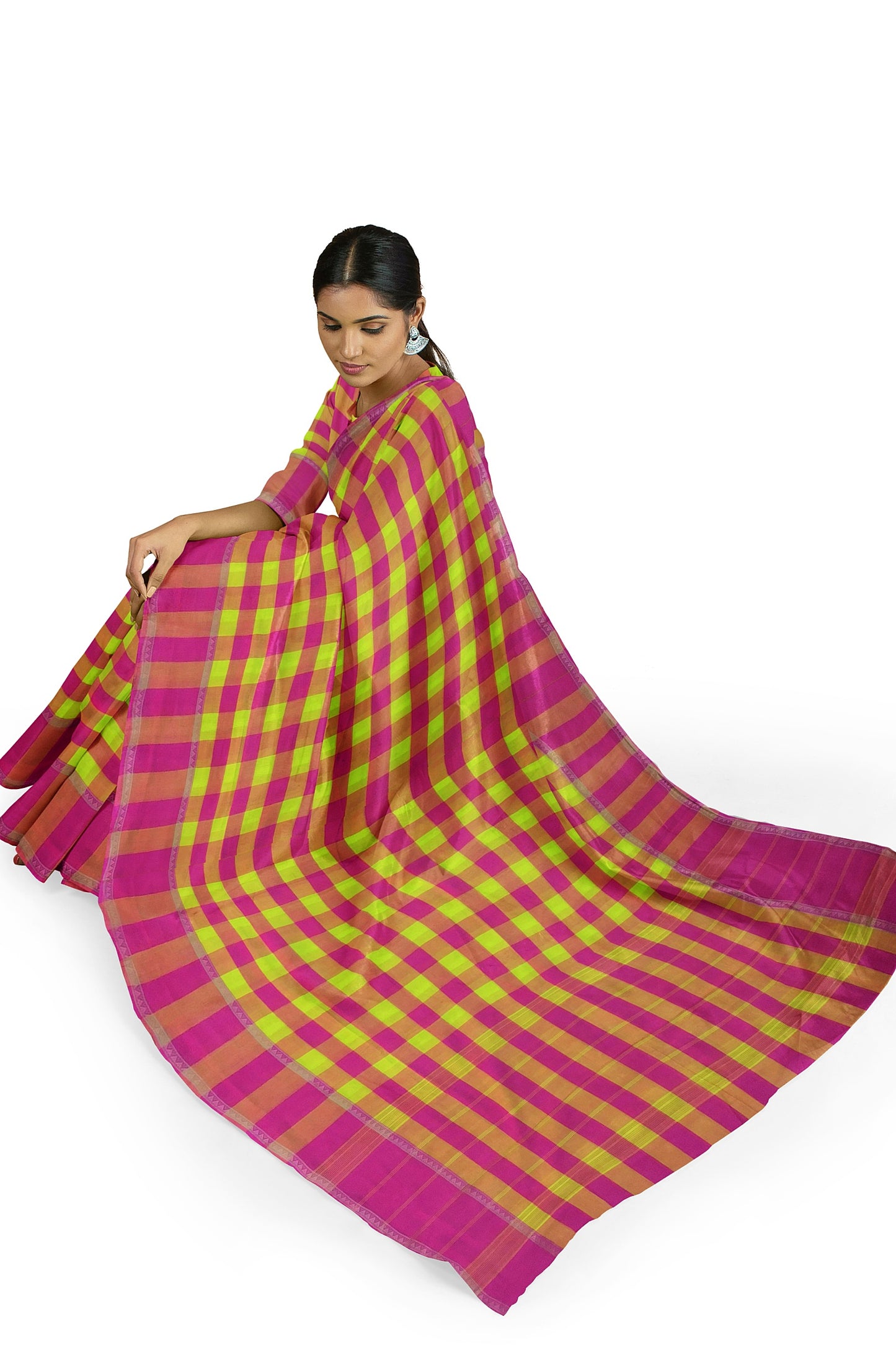 Chettinad Handloom Cotton Saree - CHCS015