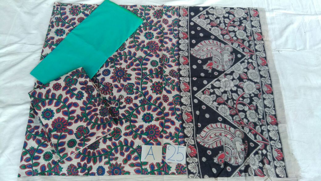 Unstitched Kalamkari Dress Material-028