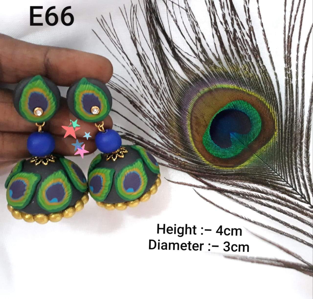 Polymer Clay Jewellery- PCAJ002