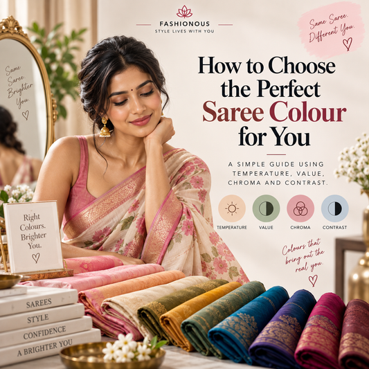 How to Choose the Perfect Saree Colour for You