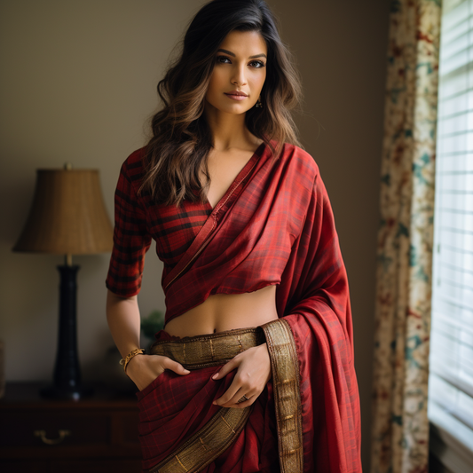 The Pockets are Here - Revolutionizing the Saree Experience!