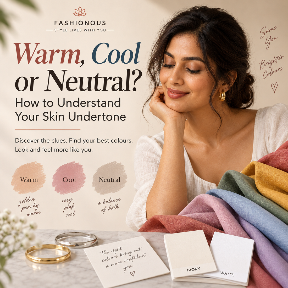 Warm, Cool or Neutral? How to Understand Your Skin Undertone