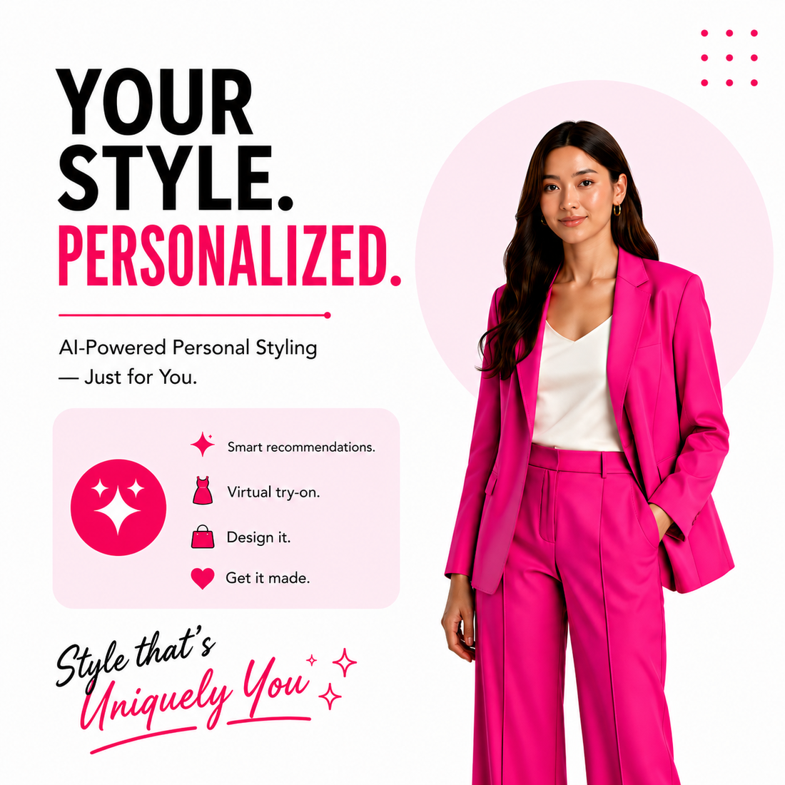 AI-Powered Personalized Style Guide Based on Your Measurements & Preferences | Fashionous