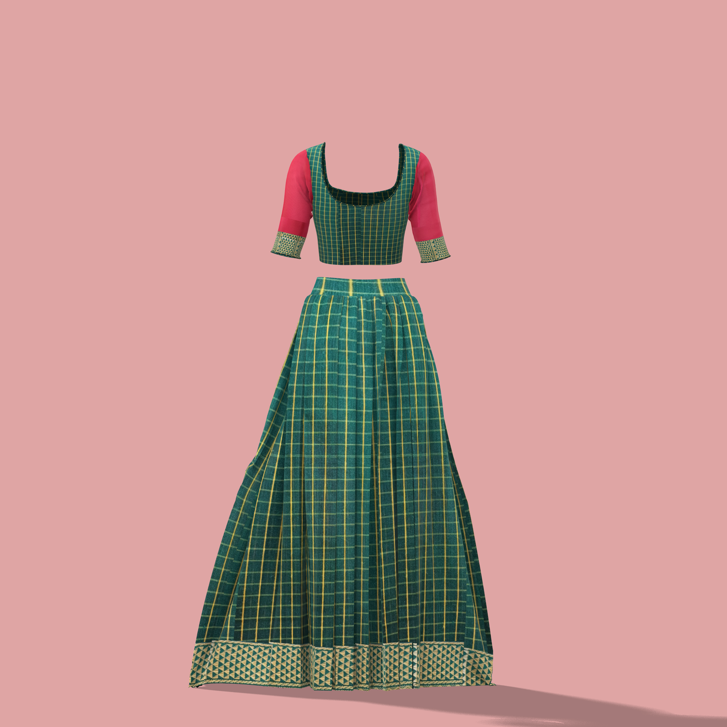 Lehenga online choli drawing