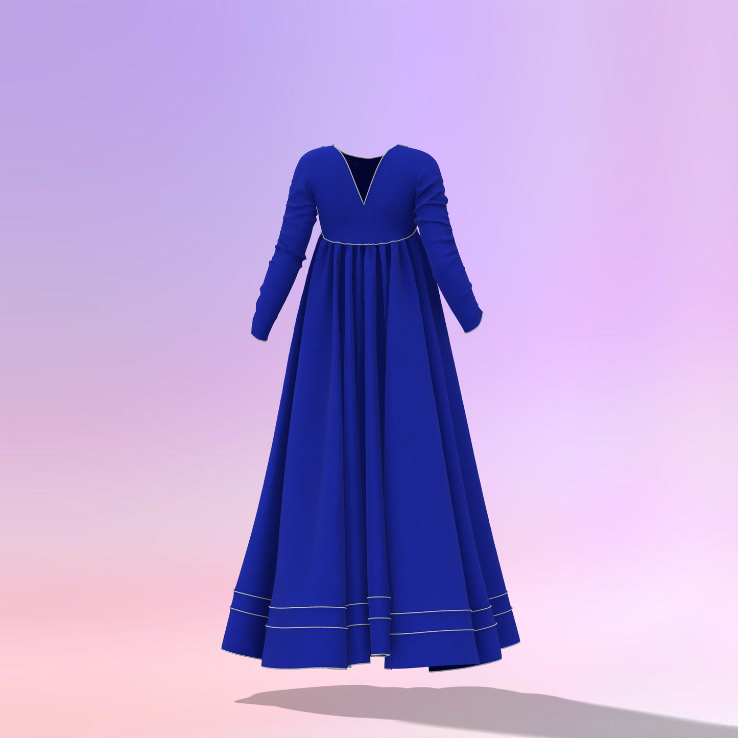Enchanted Elegance Customized Dress - CDSS006 (Stitching Service)