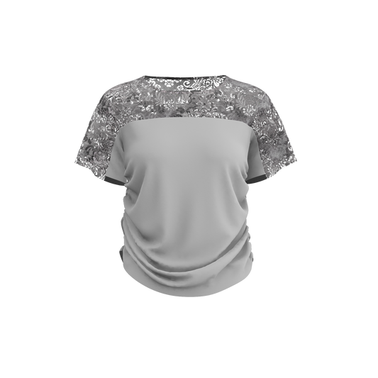 Bespoke Beauty: Custom T-Shirt - CTSS004 (Stitching Service)