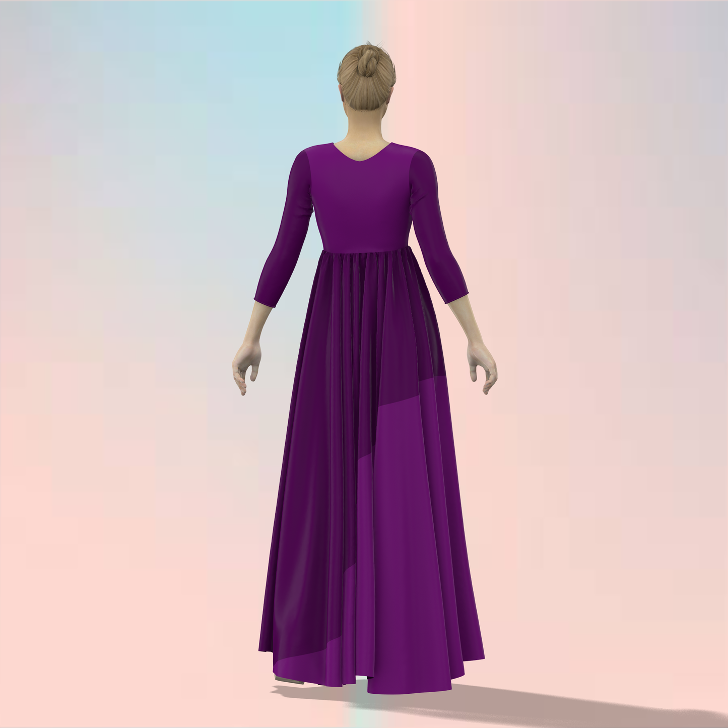 Graceful Glamour Customized Dress - CDSS011 (Stitching Service)