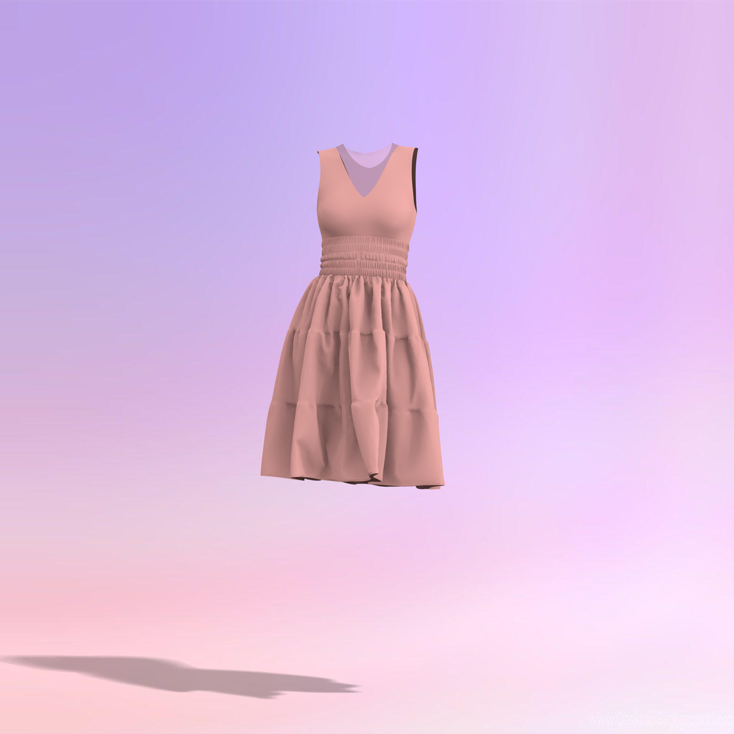 Sleek Sensation Customized Dress - CDSS002 (Stitching Service)