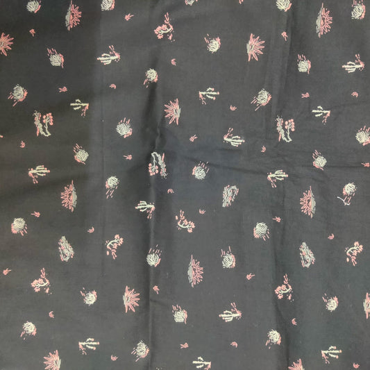 Midnight Stardust Cotton Fabric