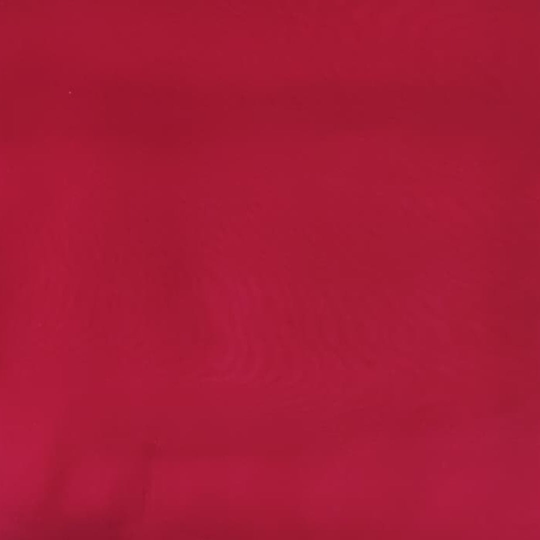 Red Glossy Georgette fabric