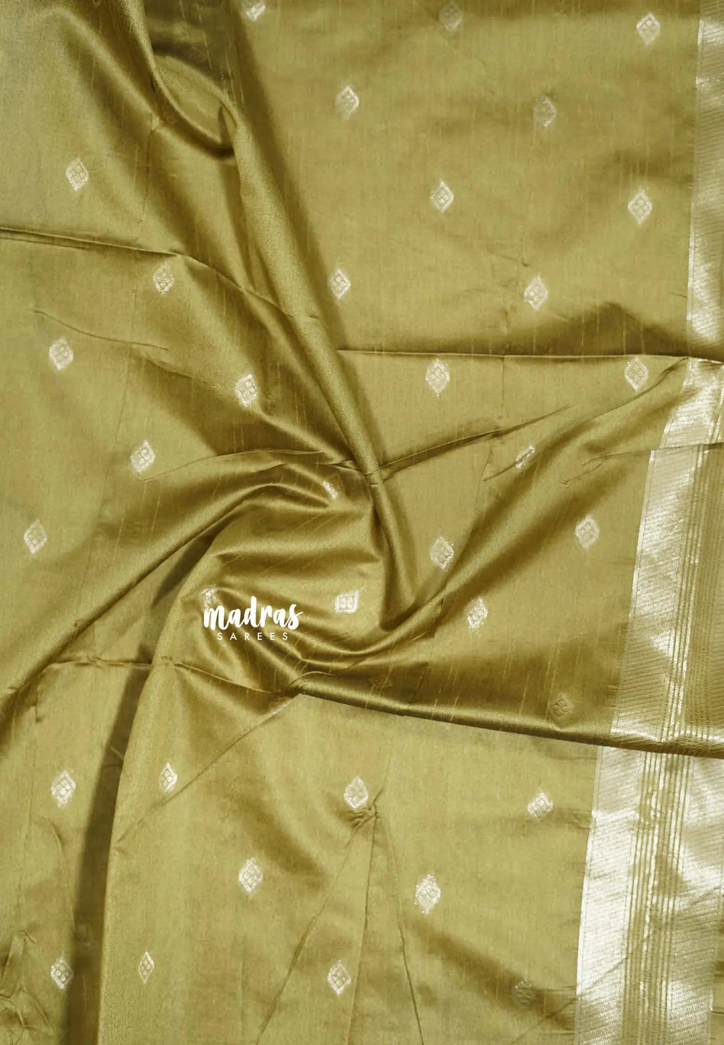 Deep Maroon - Roopa - Premium Chappa semi Tussar Saree with temple border - Best for Elegant Style