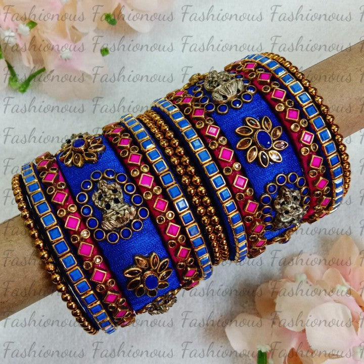 Bridal hot sale thread bangles