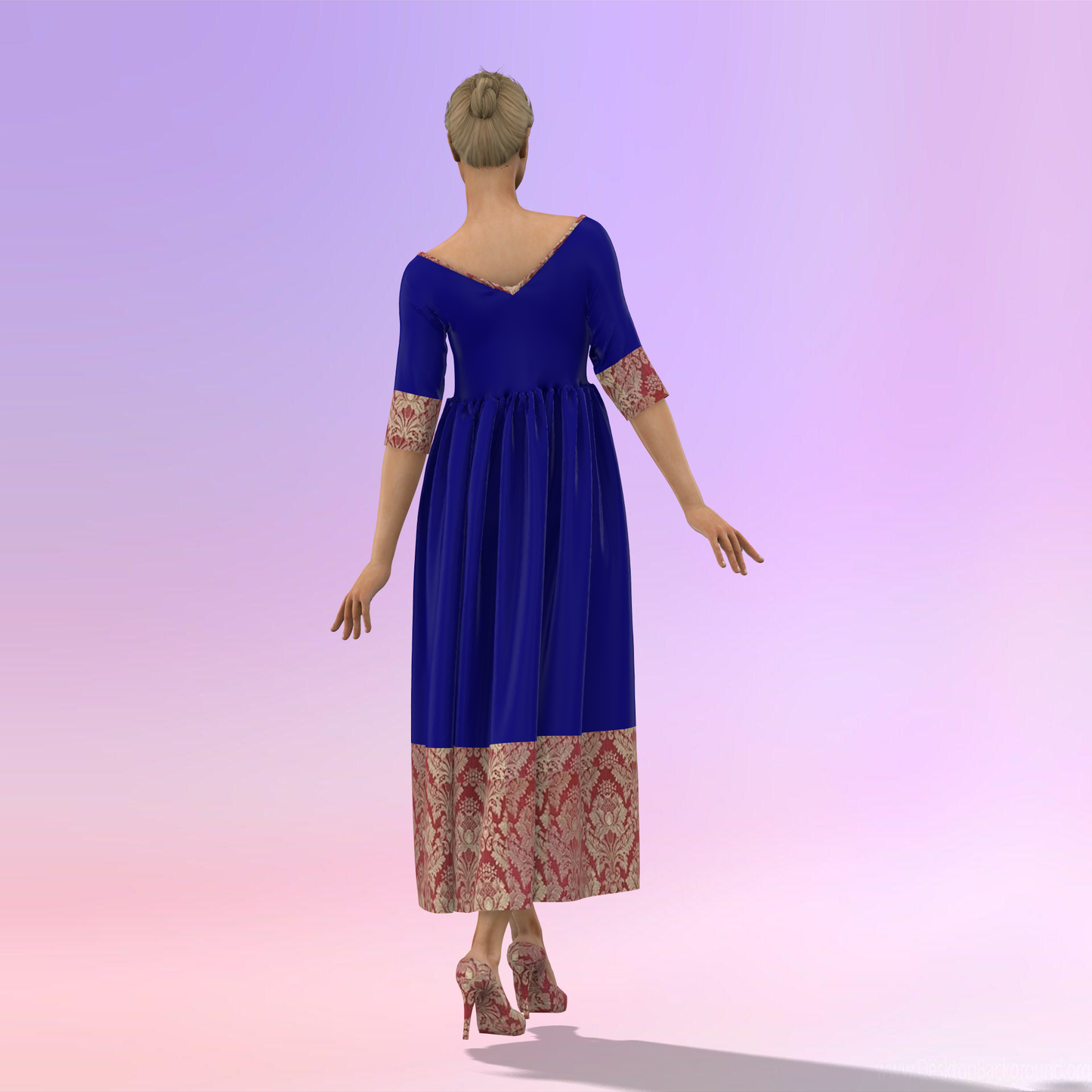Effortlessy Elegant Mom-Daughter Combo Dress - MDC002 (Stitching Service)