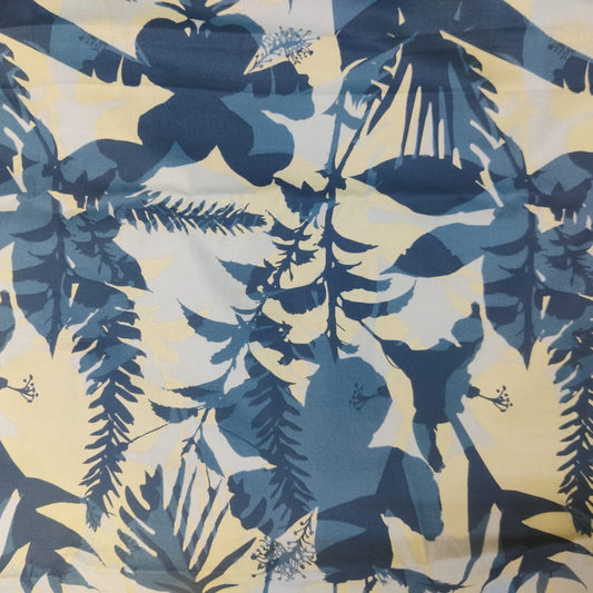 Tropic Blue Cotton Fabric