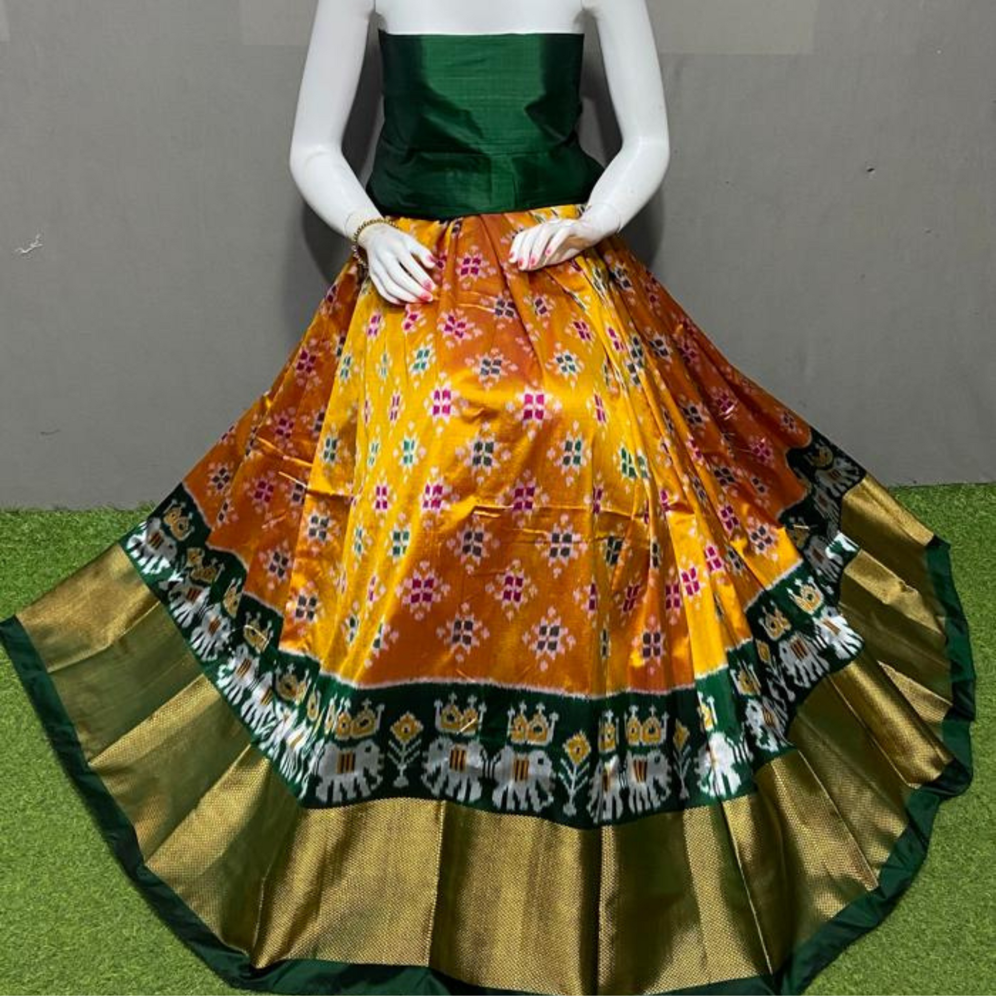Ikkat lehengas 2025 with price