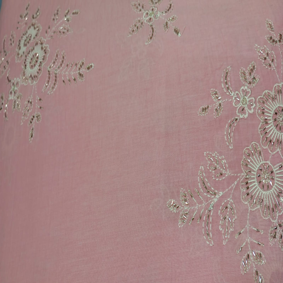 Pink Chanderi Cotton