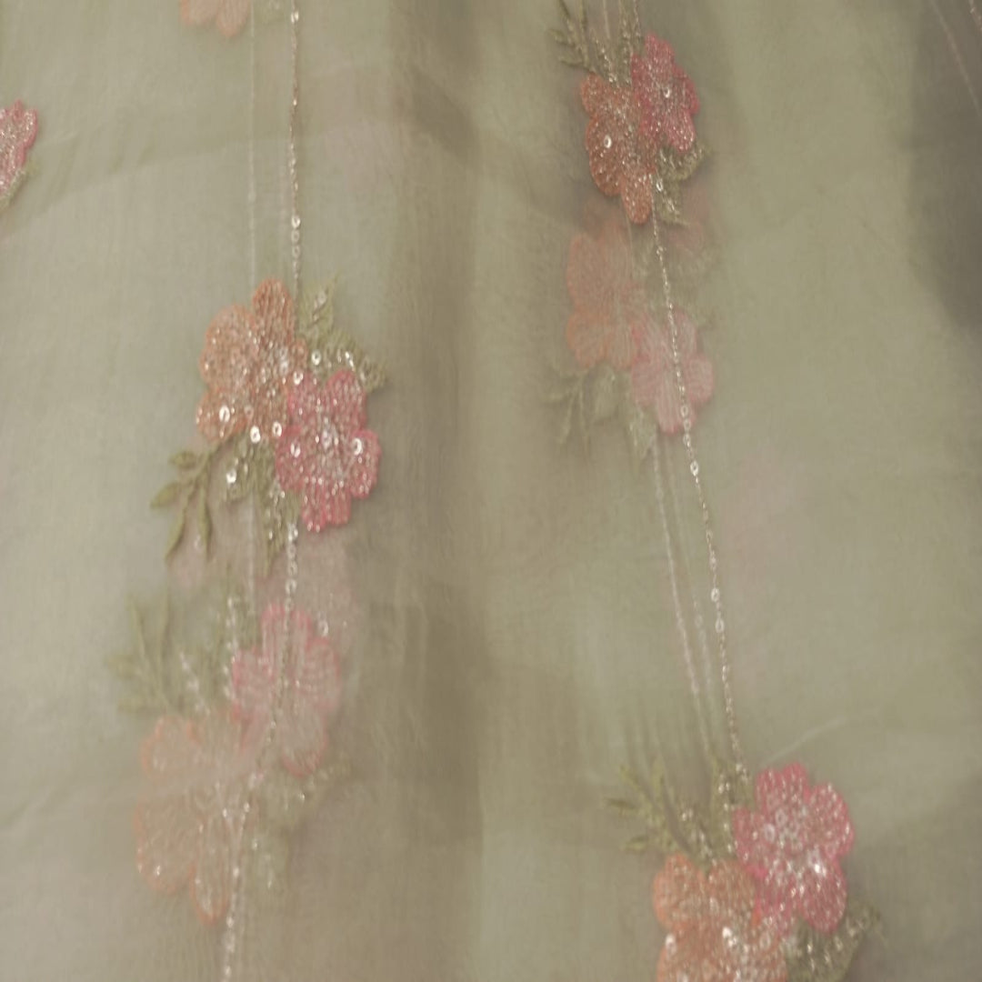 Green Tissue sequins