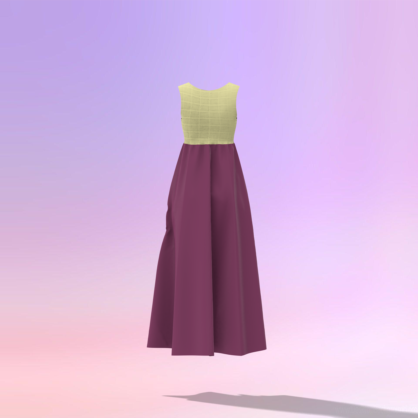 Artful Asymmetric Panelled Customized Dress - CDSS025 (Stitching Service)