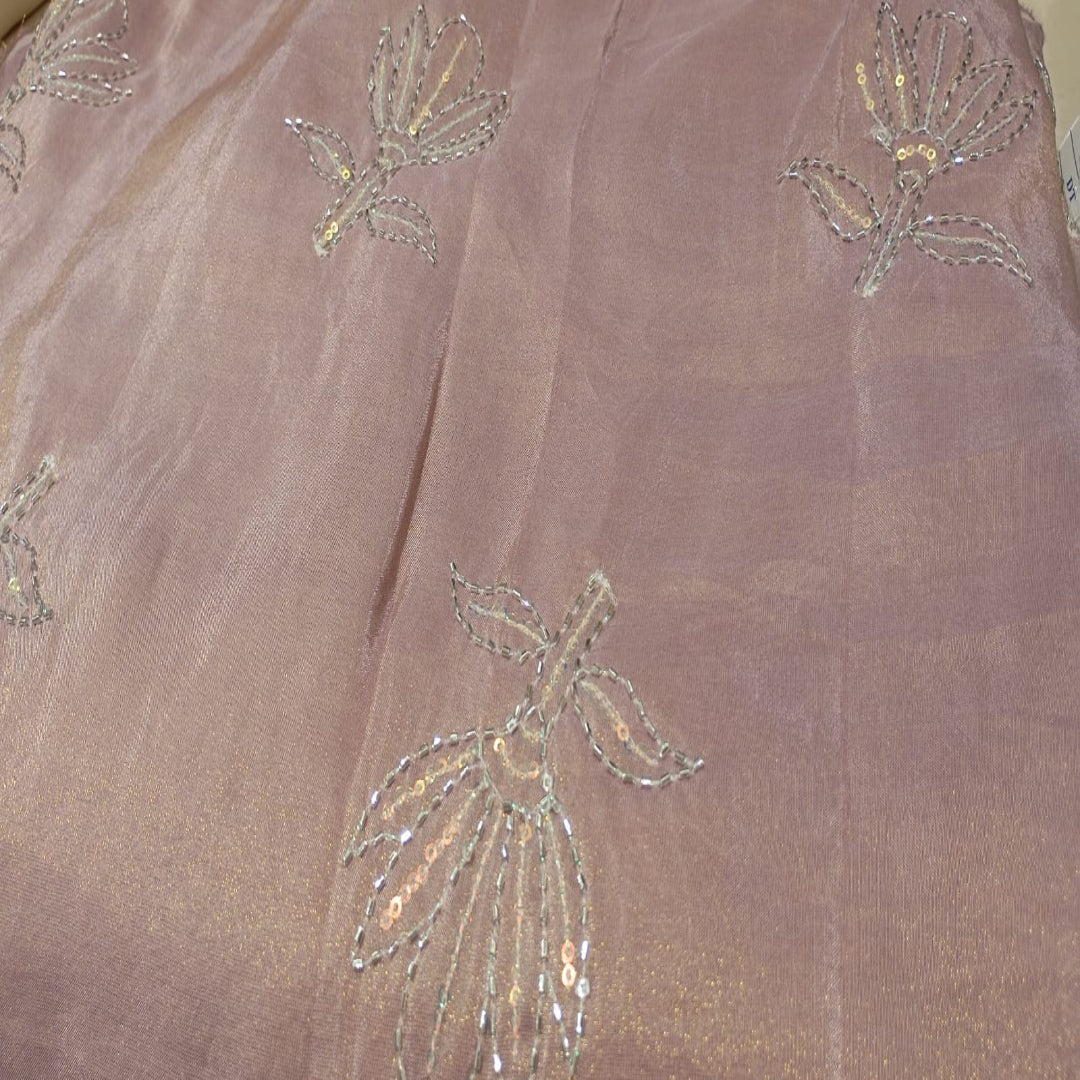 Lavender Tissue Silk