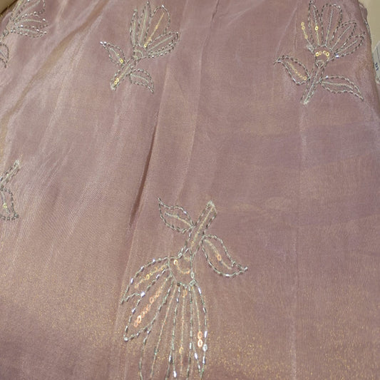 Lavender Tissue Silk