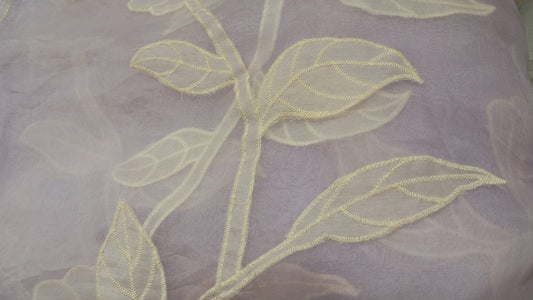 Lavender White Tissue Patchwork