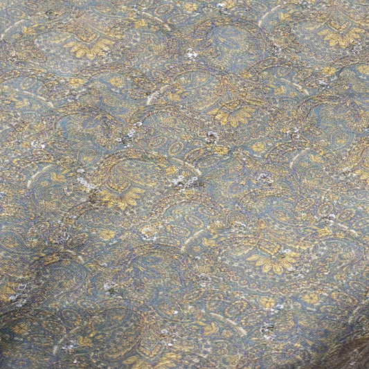 Malai Silk Blue Fabric