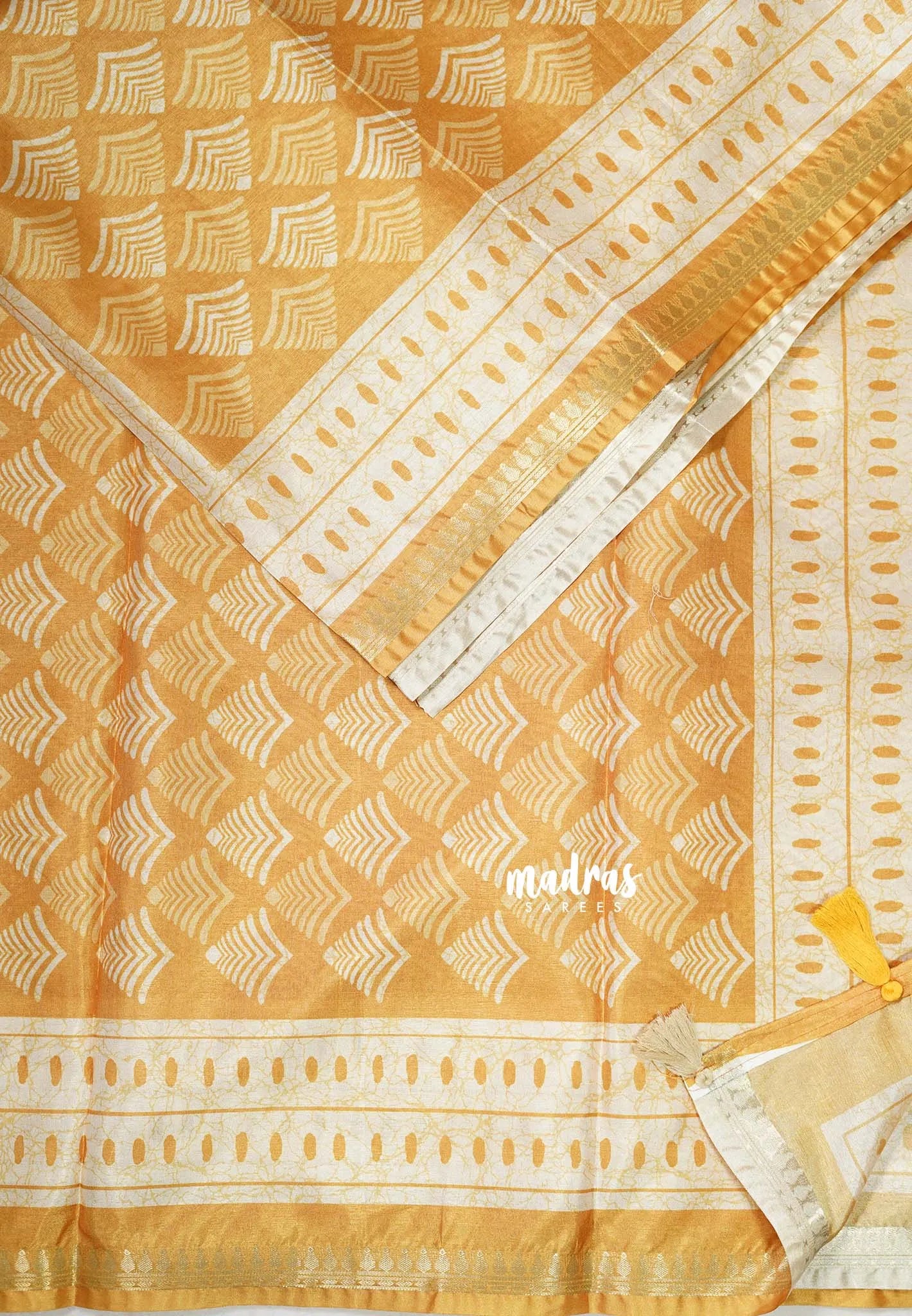 Design 7 Mustard Glow - Ananya - Soft Mangalore Silk cotton Saree with Tiny Zari Border - Best for Office Wear