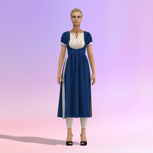 Customised Women's Kurta_CWKU003