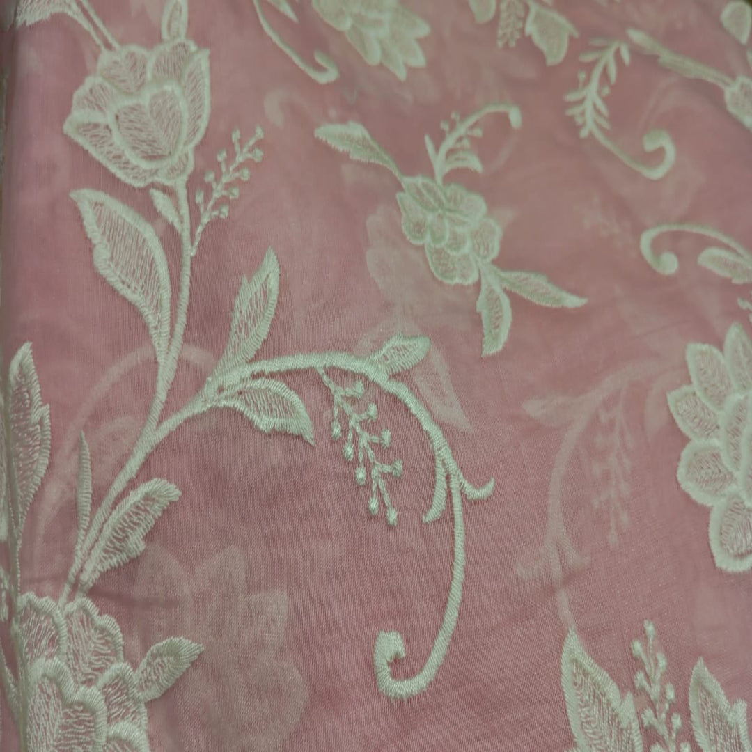 Pink Chanderi Cotton