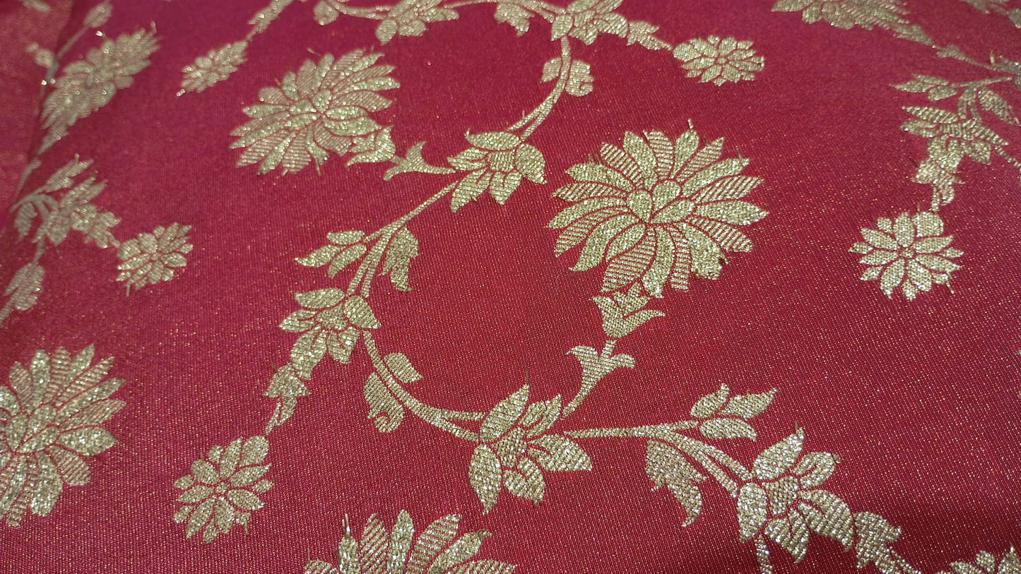 Red Banarasi Silk Banarasi