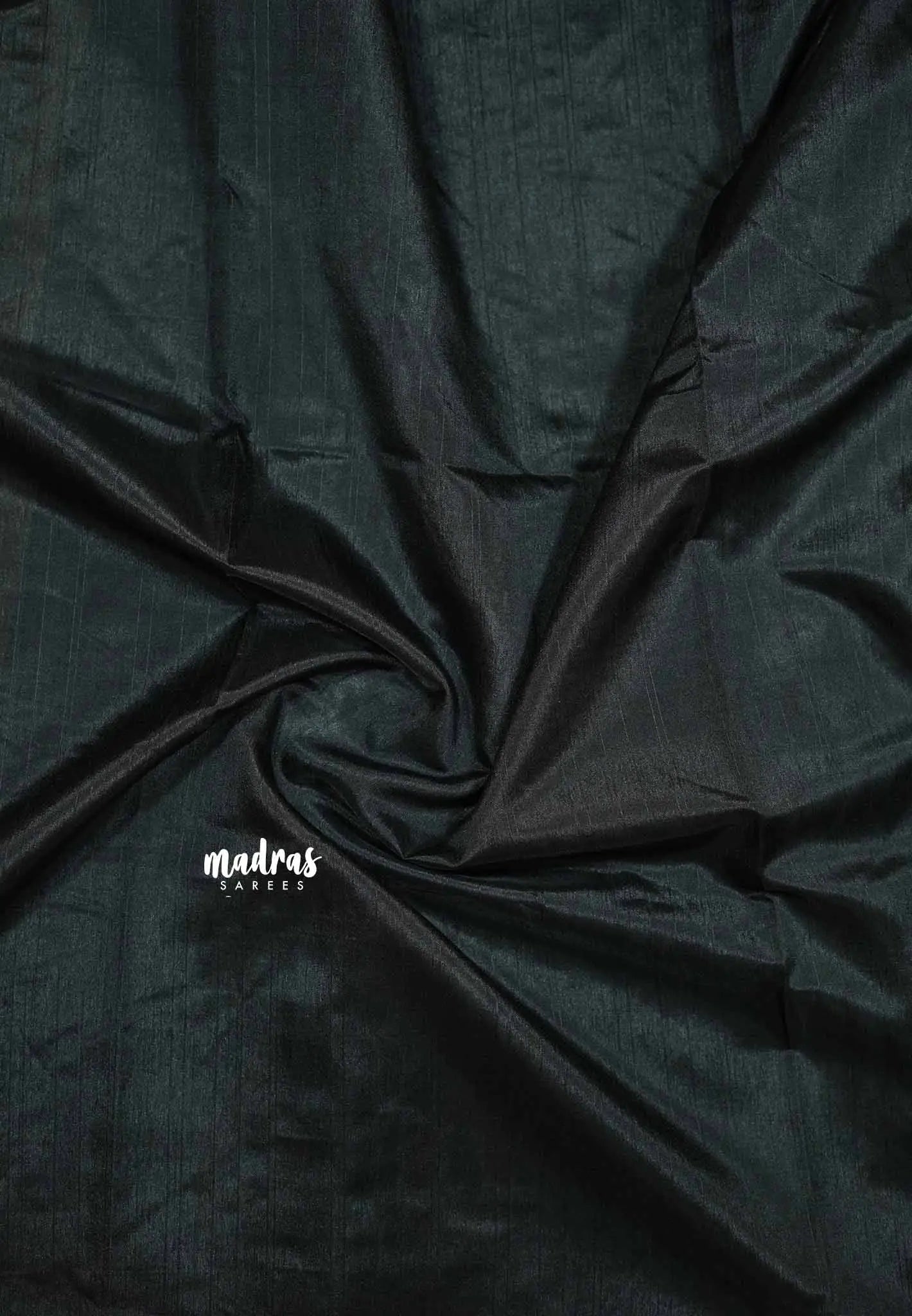 Black and bigborder white - Zara Malgudi Fusion printed silk cotton Saree