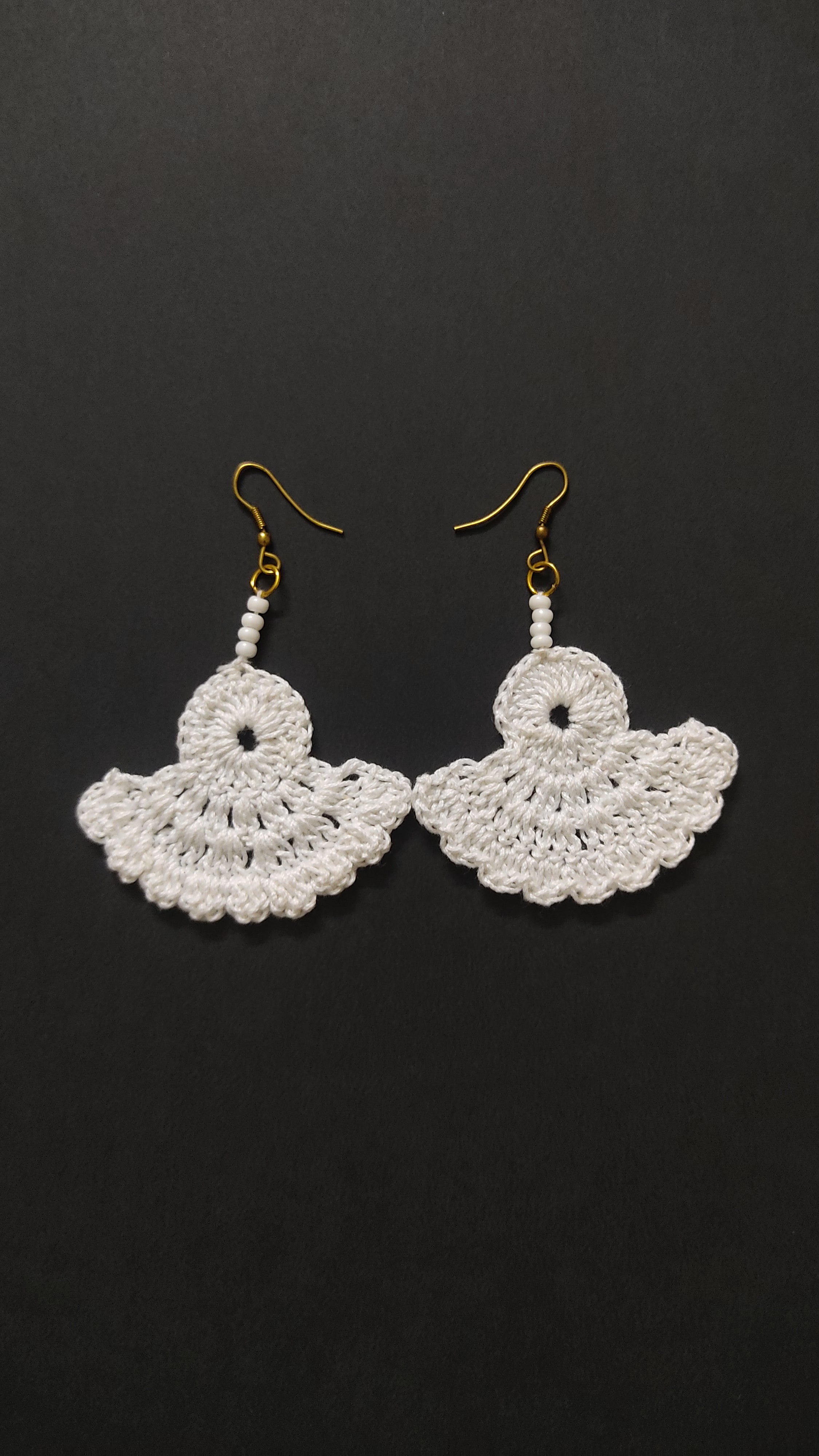 Handmade Crochet Earrings Dangly Crochet Earrings Women jewellery Free  Shipping | eBay