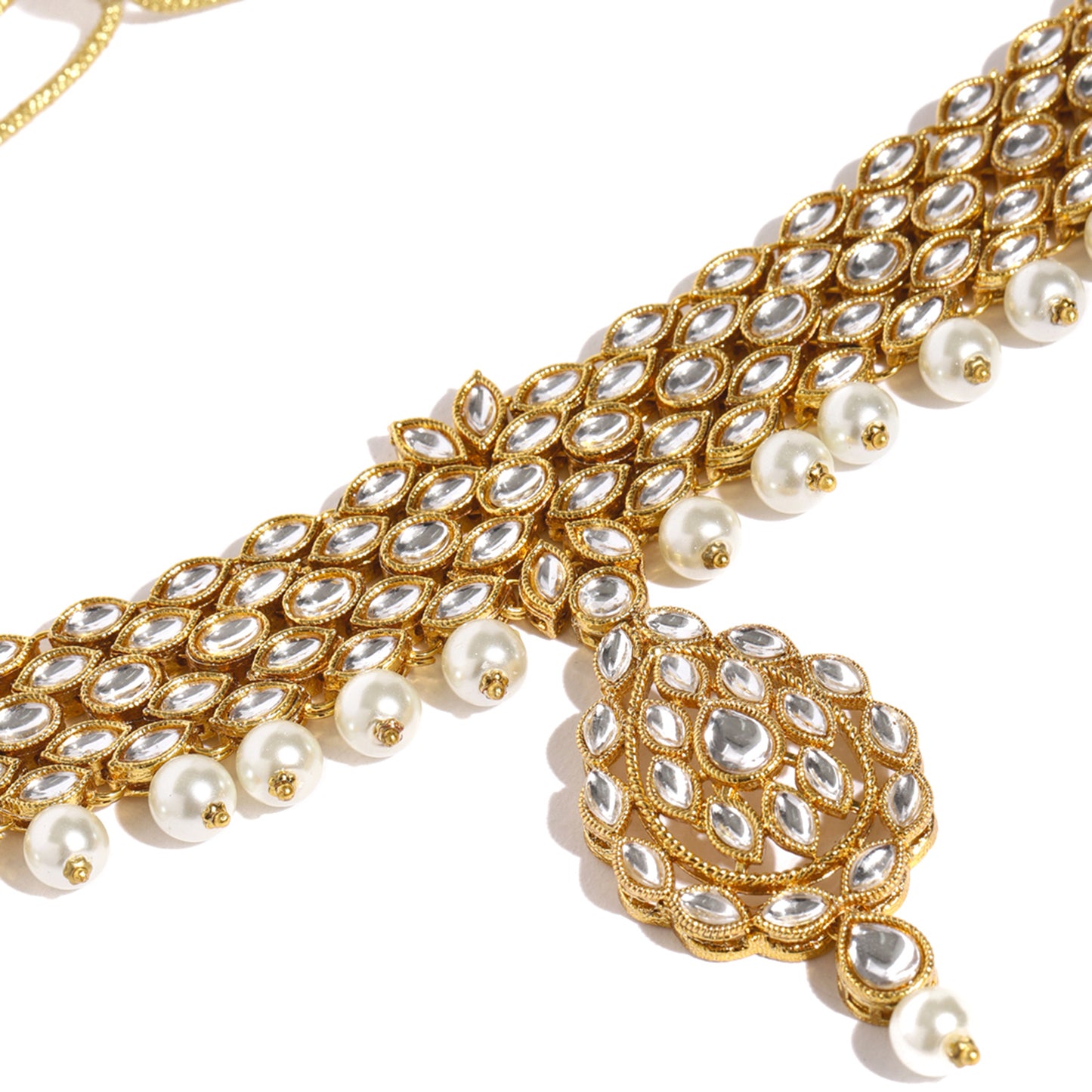 Kundan Choker Necklace Set