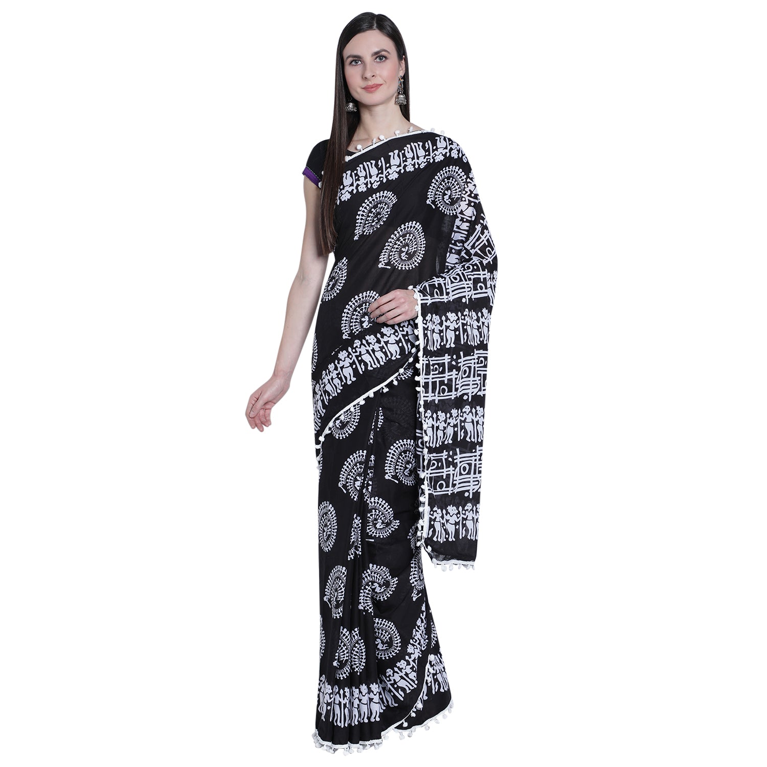Jaipuri Cotton Saree, Saree Length : 6.3 M (with Blouse Piece), Occasion :  Party Wear at Rs 750 / Piece in Jaipur